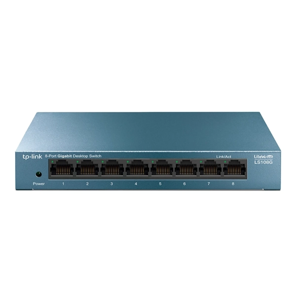 Купити Комутатор TP-LINK LS108G LiteWave 8-Port Gigabit Desktop - фото 2