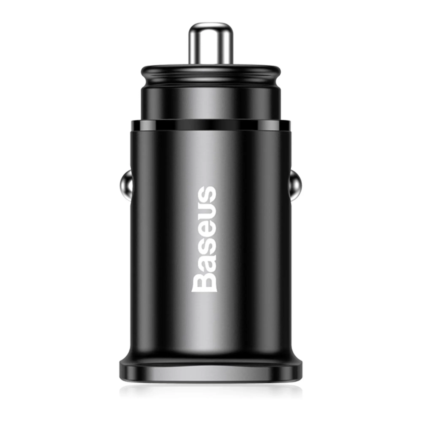 Купити Автомобільний зарядний пристрій Baseus Circular Plastic A+C 30W Black - фото 2