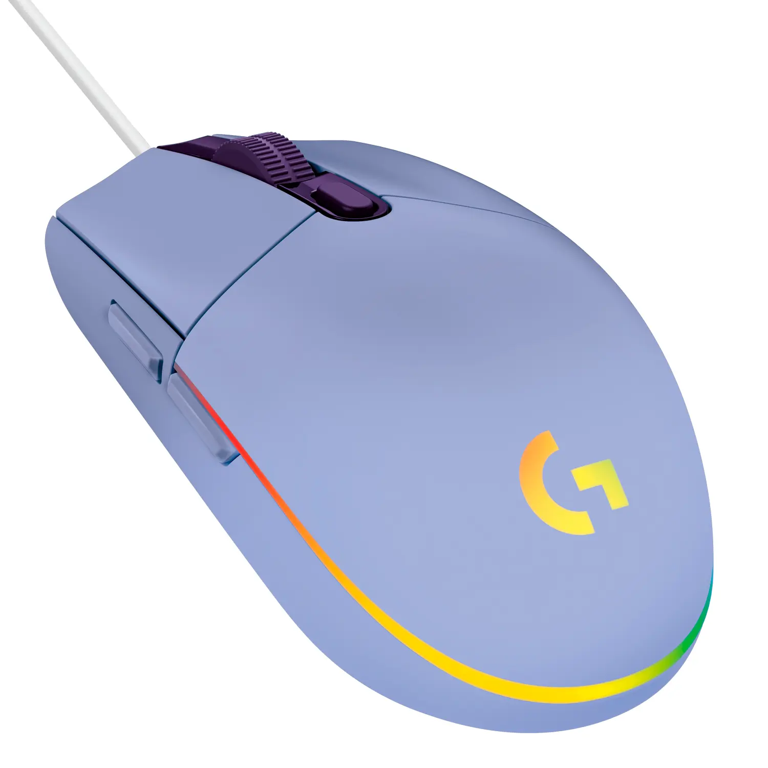 Купити Мишка Logitech G102 Lightsync Lilac (910-005854) - фото 1