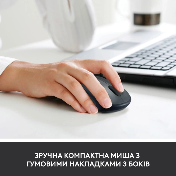 Купить Мышь Logitech M235 Wireless Black (910-002201) - фото 2