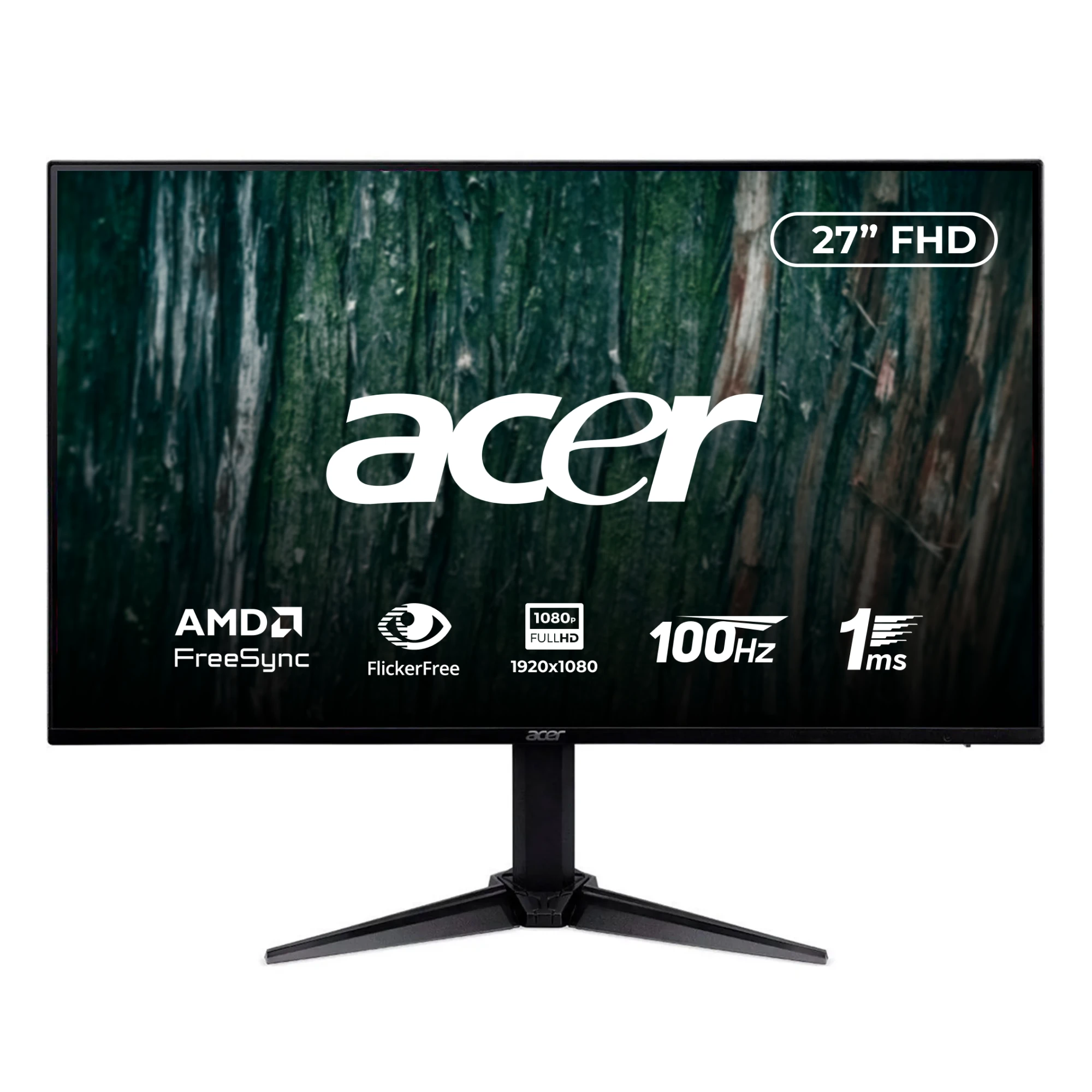Купить Монитор 27" Acer VG273Ebmiix IPS Full HD 100Hz VGA 2xHDMI (UM.HV3EE.E01) - фото 1