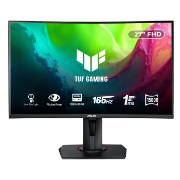 Купити Монітор 27" ASUS VG27VQ DVI HDMI DP MM VA 165Hz 1ms CURVED FreeSync Pivot (90LM0510-B04E70) - фото 1