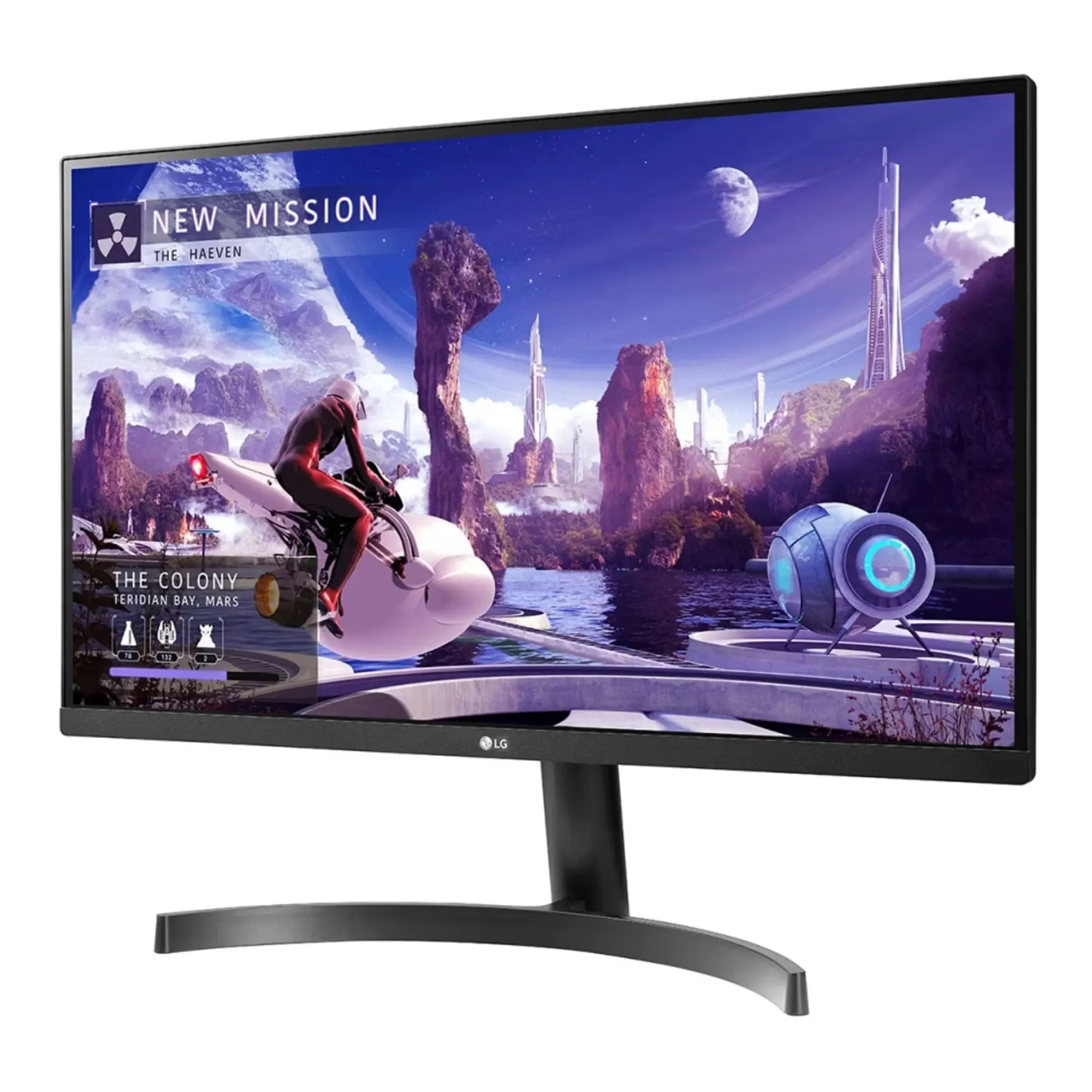 Купить Монитор 27" LG 27QN600-B IPS QHD 350cd/m2 5ms 2xHDMI DisplayPort Black (27QN600-B) - фото 2
