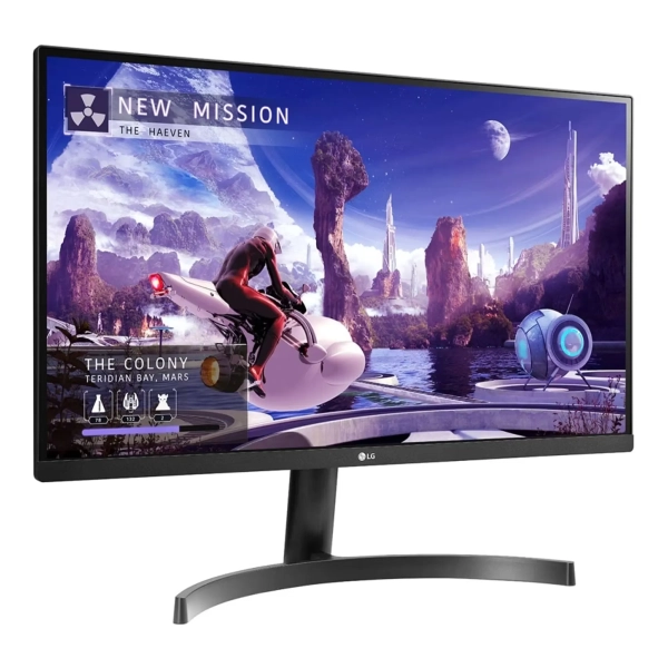 Купить Монитор 27" LG 27QN600-B IPS QHD 350cd/m2 5ms 2xHDMI DisplayPort Black (27QN600-B) - фото 4