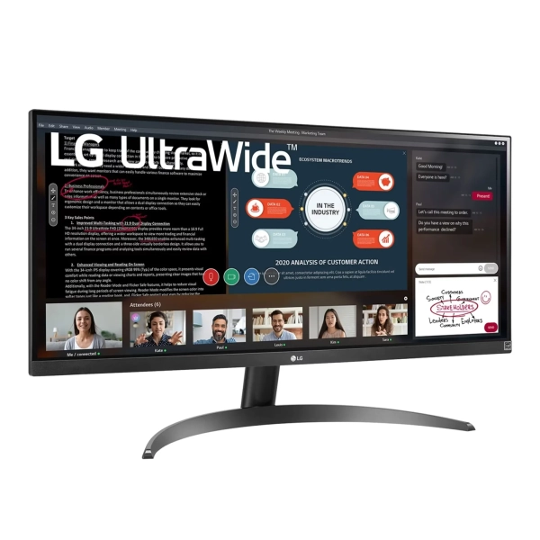 Купити Монітор 29" LG 29WP500-B 2xHDMI Audio IPS UWHD 21:9 sRGB 99% FreeSync HDR10 (29WP500-B) - фото 3