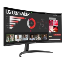 Купить Монитор 34" LG 34WR50QC-B 2xHDMI DP Audio VA 3440x1440 21:9 100Hz sRGB 99% CURVED FreeSync HDR10 (34WR50QC-B) - фото 4