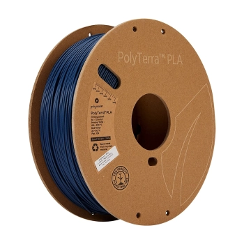 Купити PolyTerra PLA Filament (пластик) для 3D принтера Polymaker 1кг, 1.75мм, армійський синій - фото 1