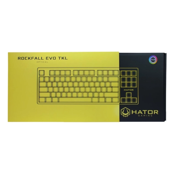 Купити Клавіатура HATOR Rockfall EVO TKL Optical (HTK-630) - фото 6
