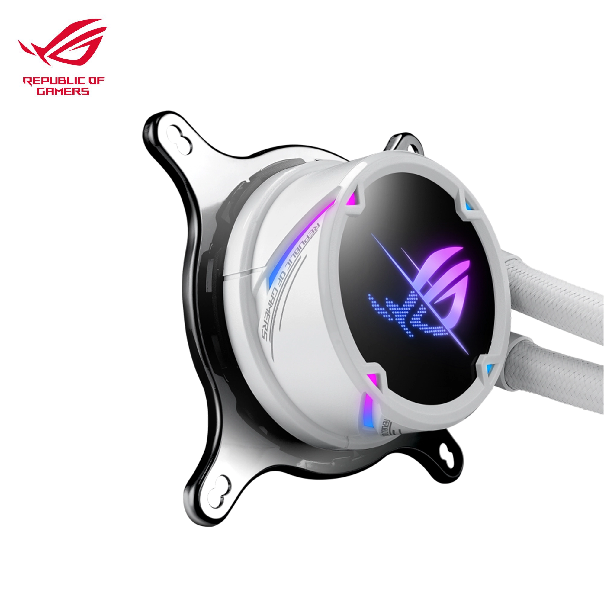 Купити Система рідинного охолодження ROG STRIX LC II 360 ARGB WHITE EDITION - фото 4