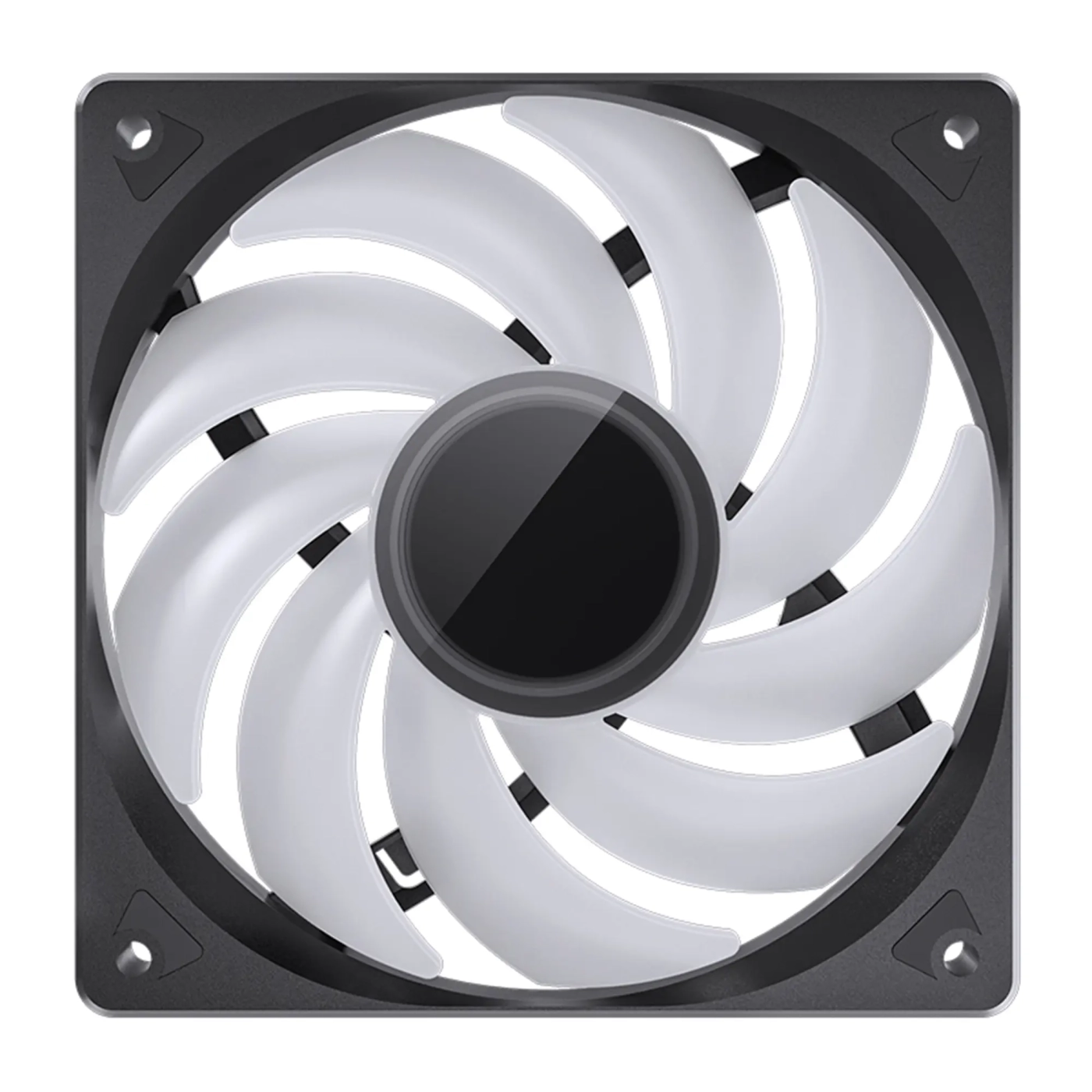 Купить Вентилятор JONSBO SL-120B Black 120mm 600-1500RPM 32dB 4pin+LED 3pin (SL-120B Black) - фото 6
