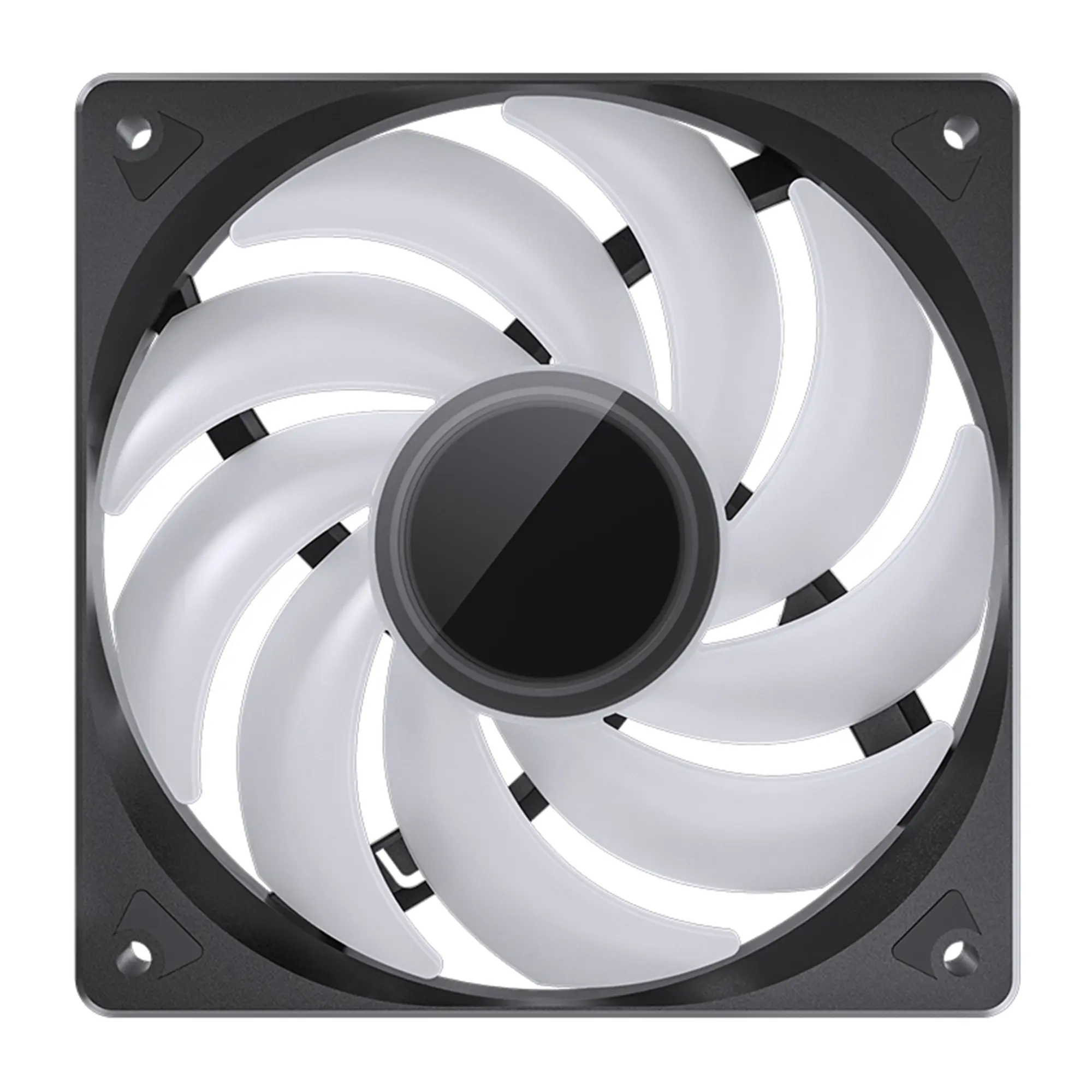 Купить Вентилятор JONSBO SL-120B Black 120mm 600-1500RPM 32dB 4pin+LED 3pin (SL-120B Black) - фото 6