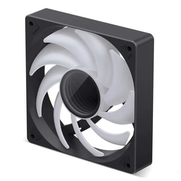 Купить Вентилятор JONSBO SL-120B Black 120mm 600-1500RPM 32dB 4pin+LED 3pin (SL-120B Black) - фото 8