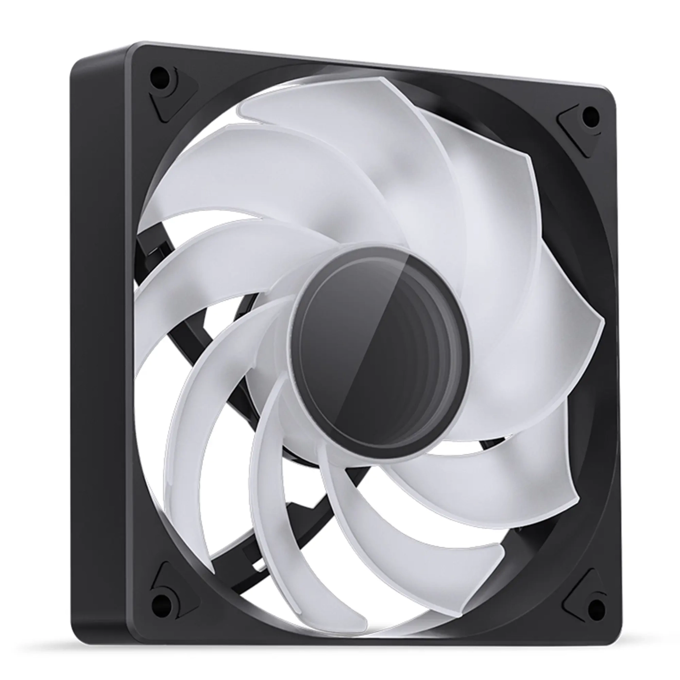 Купить Вентилятор JONSBO SL-120BR Black RGB (120mm 600-1500RPM 32dB 4pin+LED 3pin (SL-120BR Black) - фото 5