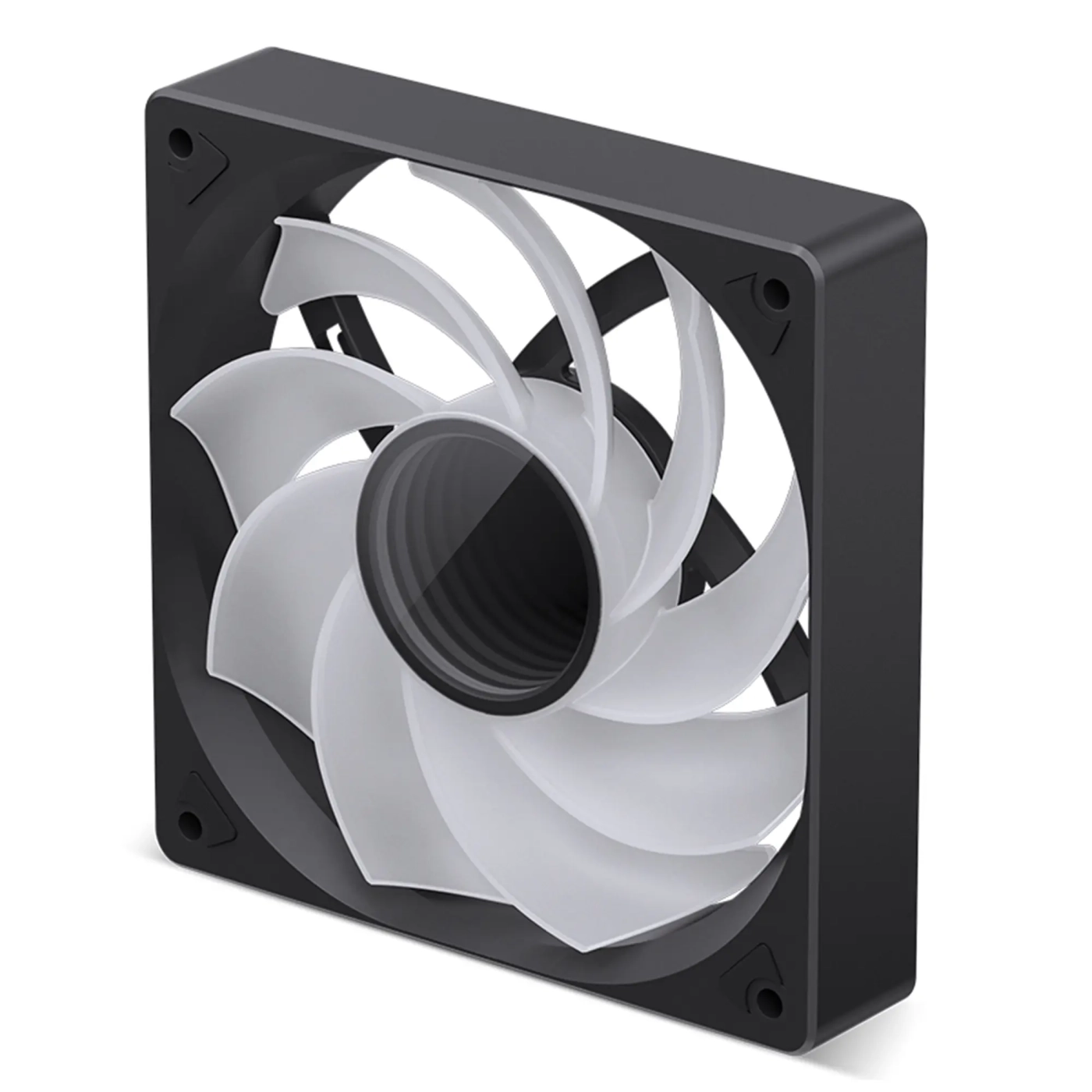 Купить Вентилятор JONSBO SL-120BR Black RGB (120mm 600-1500RPM 32dB 4pin+LED 3pin (SL-120BR Black) - фото 7