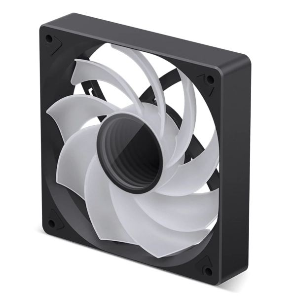 Купить Вентилятор JONSBO SL-120BR Black RGB (120mm 600-1500RPM 32dB 4pin+LED 3pin (SL-120BR Black) - фото 7