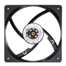 Купить Вентилятор JONSBO SL-120BR Black RGB (120mm 600-1500RPM 32dB 4pin+LED 3pin (SL-120BR Black) - фото 10