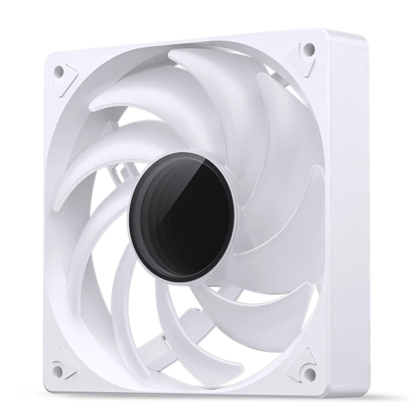 Купить Вентилятор JONSBO SL-120W White 120mm 600-1500RPM 32dB 4pin+LED 3pin (SL-120W White) - фото 5