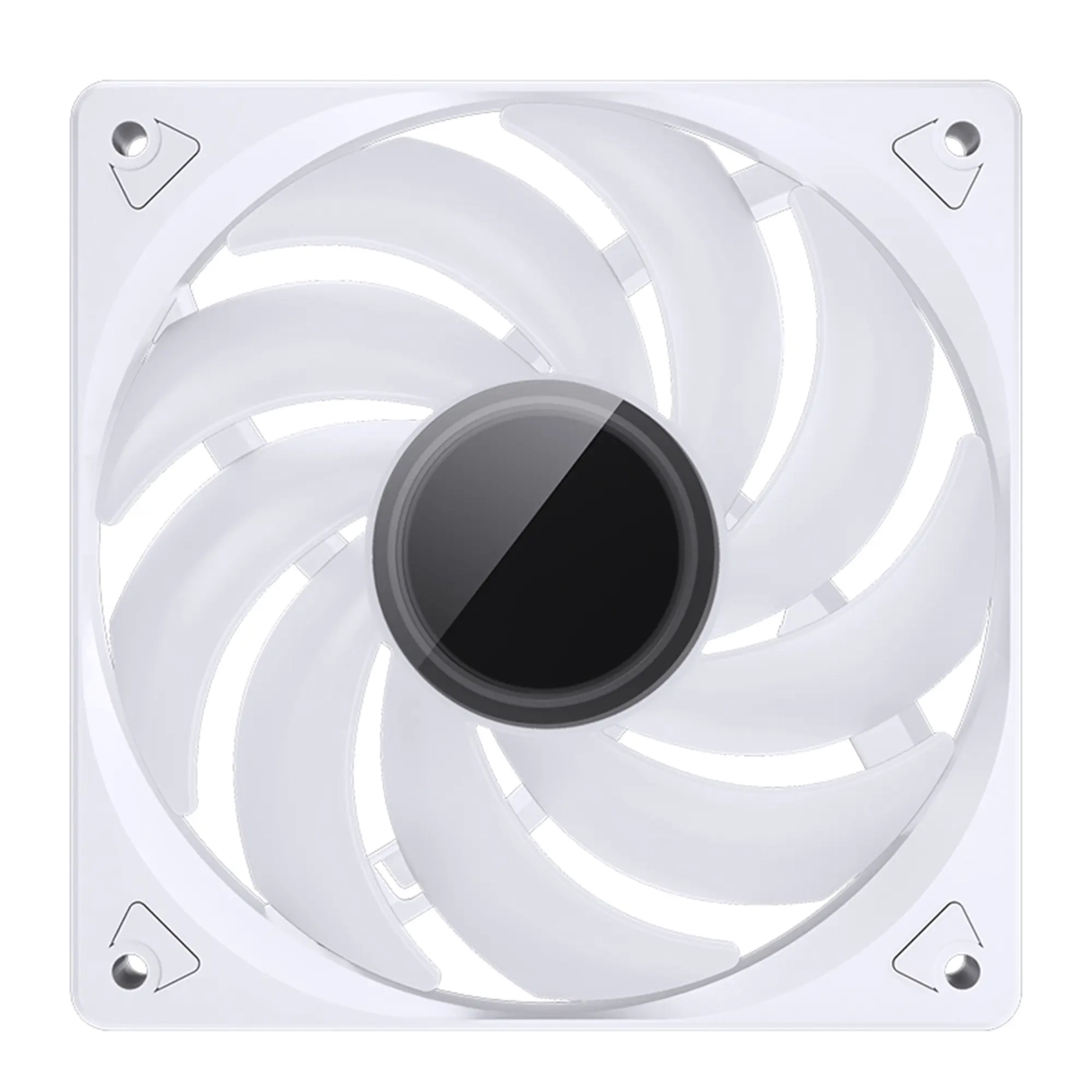 Купить Вентилятор JONSBO SL-120W White 120mm 600-1500RPM 32dB 4pin+LED 3pin (SL-120W White) - фото 6