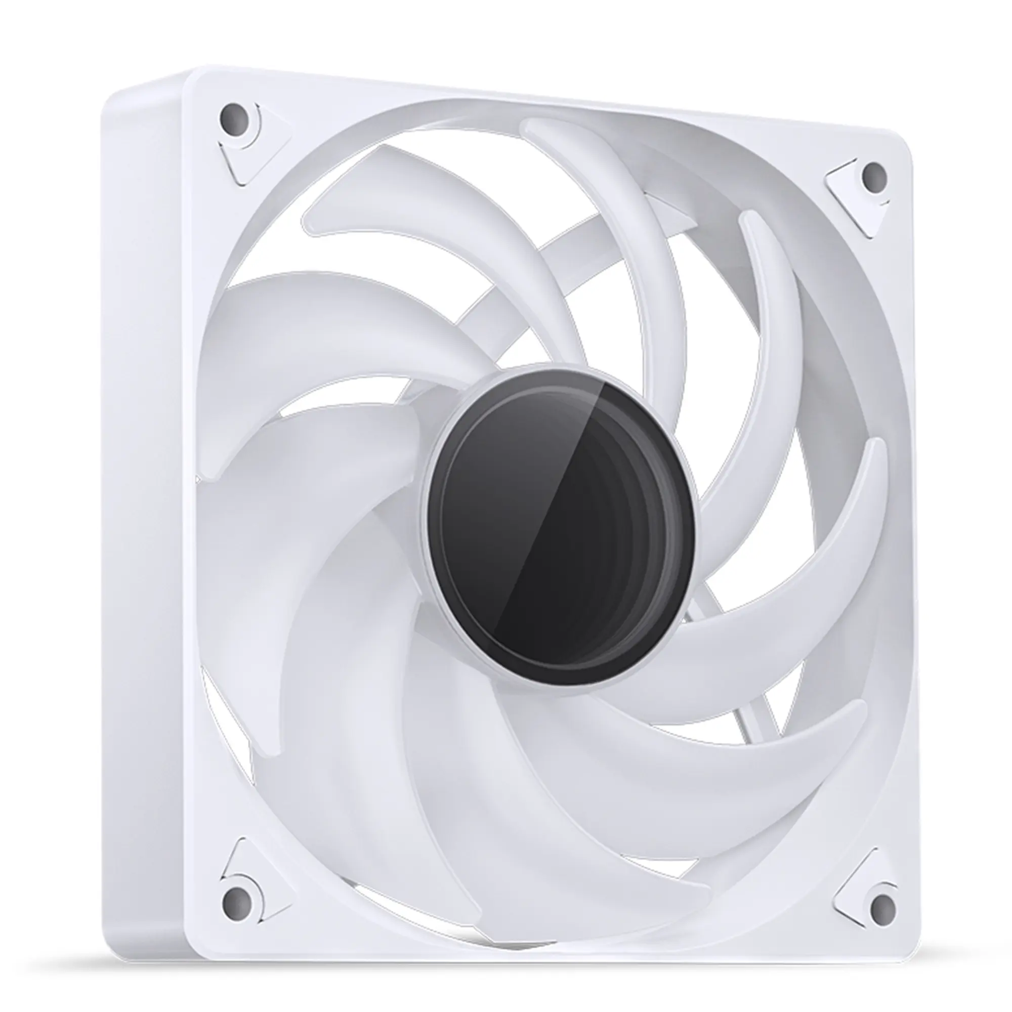 Купить Вентилятор JONSBO SL-120W White 120mm 600-1500RPM 32dB 4pin+LED 3pin (SL-120W White) - фото 7