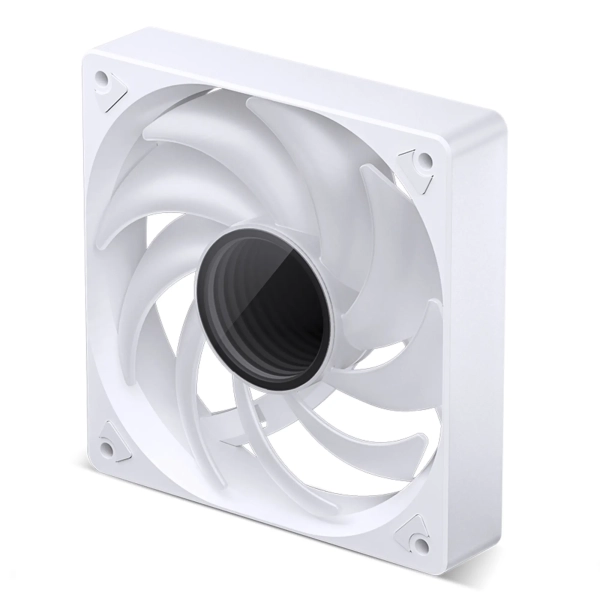 Купить Вентилятор JONSBO SL-120W White 120mm 600-1500RPM 32dB 4pin+LED 3pin (SL-120W White) - фото 8