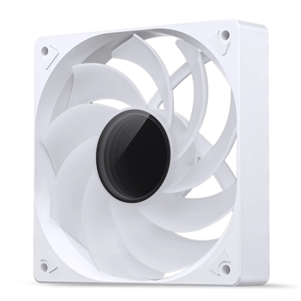 Купить Вентилятор JONSBO SL-120WR White RGB 120mm 600-1500RPM 32dB 4pin+LED 3pin (SL-120WR White) - фото 5