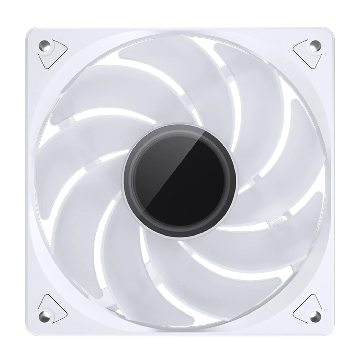 Купить Вентилятор JONSBO SL-120WR White RGB 120mm 600-1500RPM 32dB 4pin+LED 3pin (SL-120WR White) - фото 6