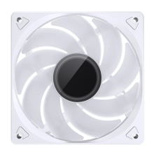Купить Вентилятор JONSBO SL-120WR White RGB 120mm 600-1500RPM 32dB 4pin+LED 3pin (SL-120WR White) - фото 6