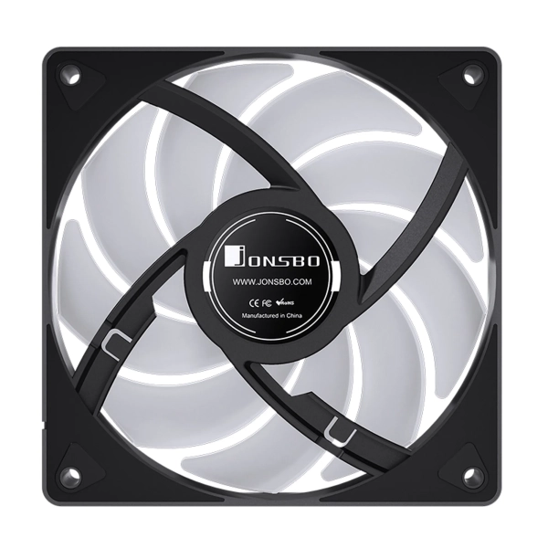 Купити Процесорний кулер JONSBO CR-3000 ARGB Black 120mm 4pin 1500RPM 32dBa 7pipe (CR-3000 ARGB Black) - фото 13