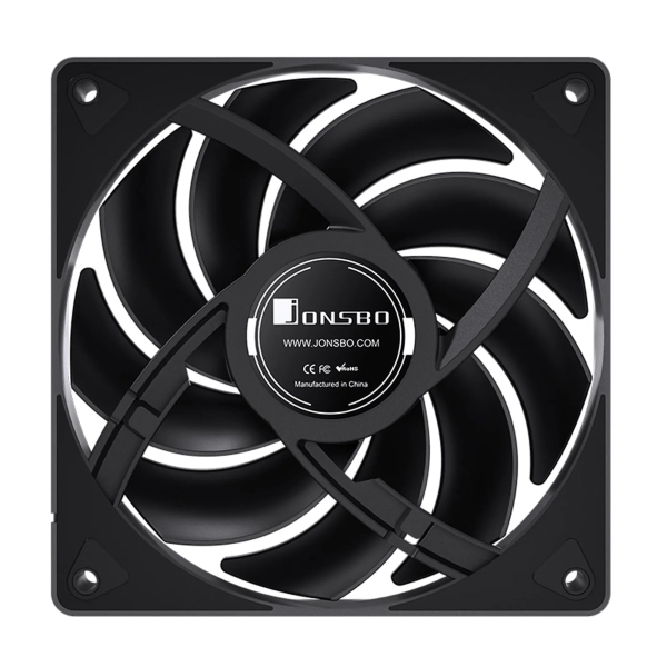 Купити Процесорний кулер JONSBO CR-3000 ARGB Black 120mm 4pin 1500RPM 32dBa 7pipe (CR-3000 ARGB Black) - фото 14