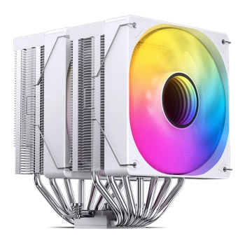 Купить Процессорный кулер JONSBO CR-3000 ARGB White 120mm 4pin 1500RPM 32dBa 7pipe (CR-3000 ARGB White) - фото 1