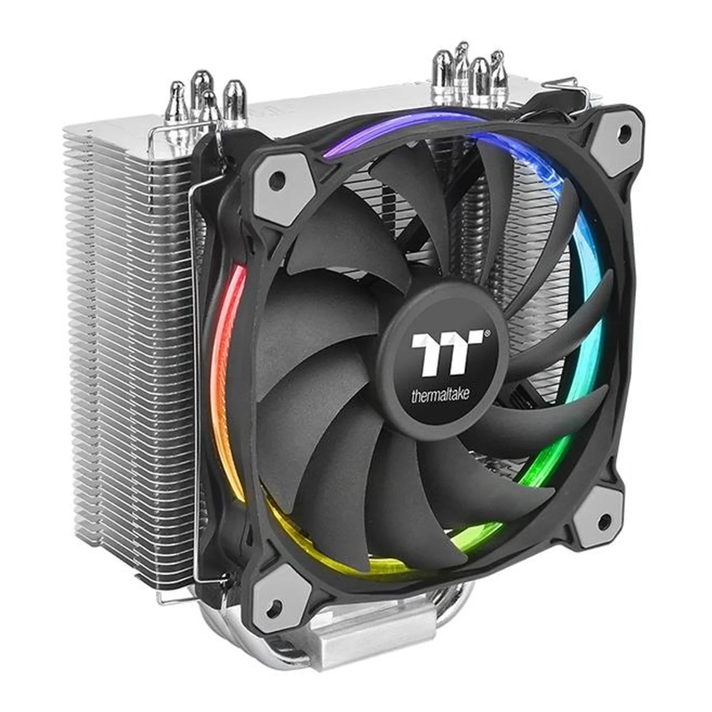 Купить Процессорный кулер Thermaltake Riing Silent 12 CPU Cooler RGB Sync Edition (CL-P052-AL12SW-A) - фото 1