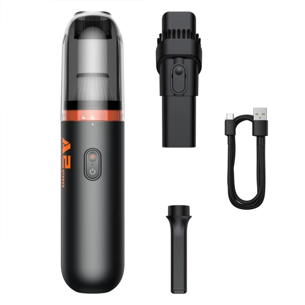 Купить Автомобильный пылесос Baseus A2Pro Car Vacuum Cleaner(6000pa) Black (VCAQ040001) - фото 5