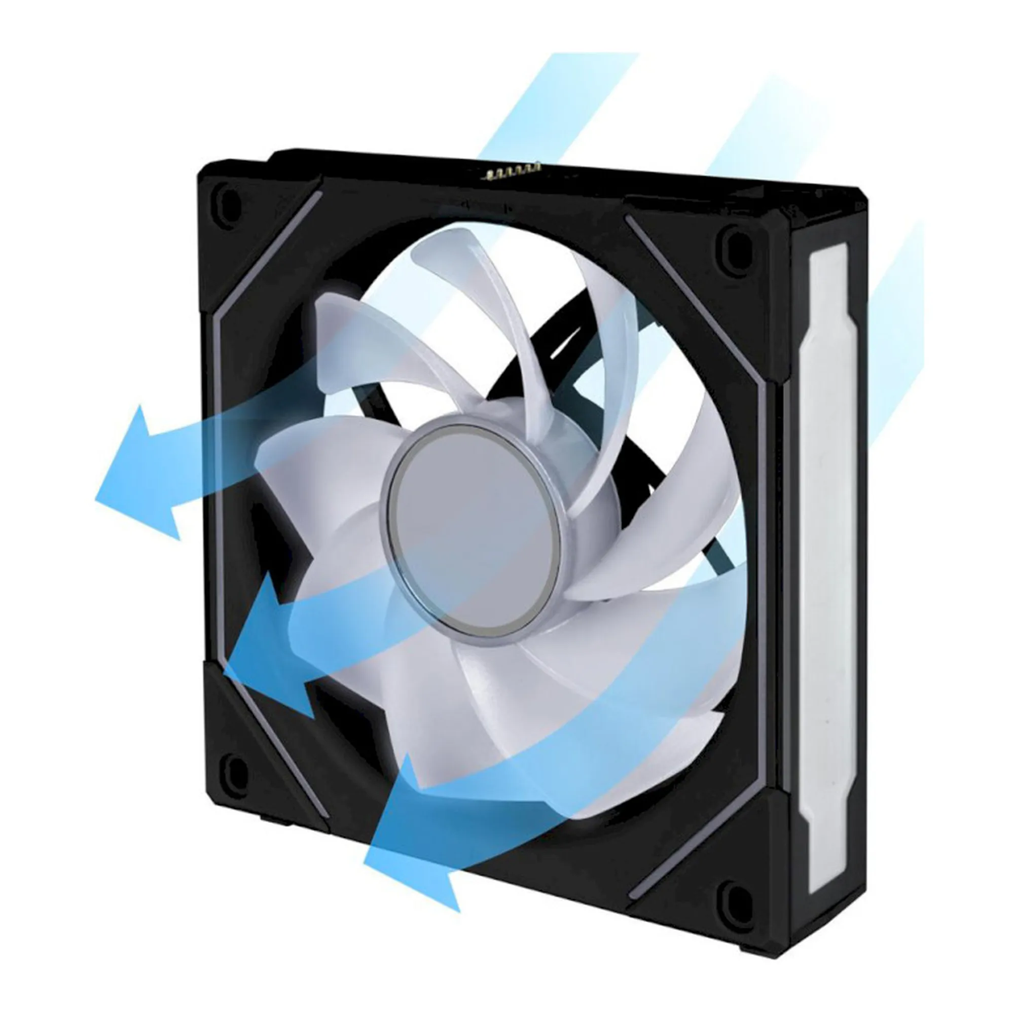 Купити Вентилятор Lian Li Reverse SL-INF 120mm Single Black (G99.12RSLIN1B.00) - фото 2