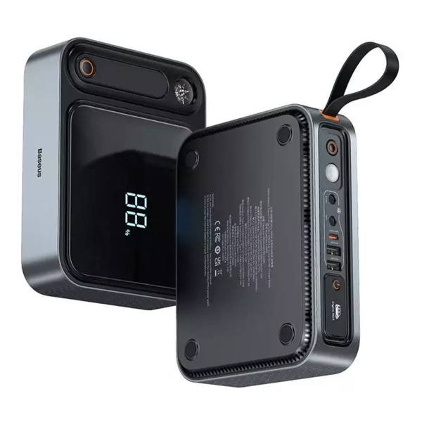 Купить Автомобильное пуско-зарядное устройство Baseus Super Energy Ultra Jump Starter 3000A Cluster Black - фото 6