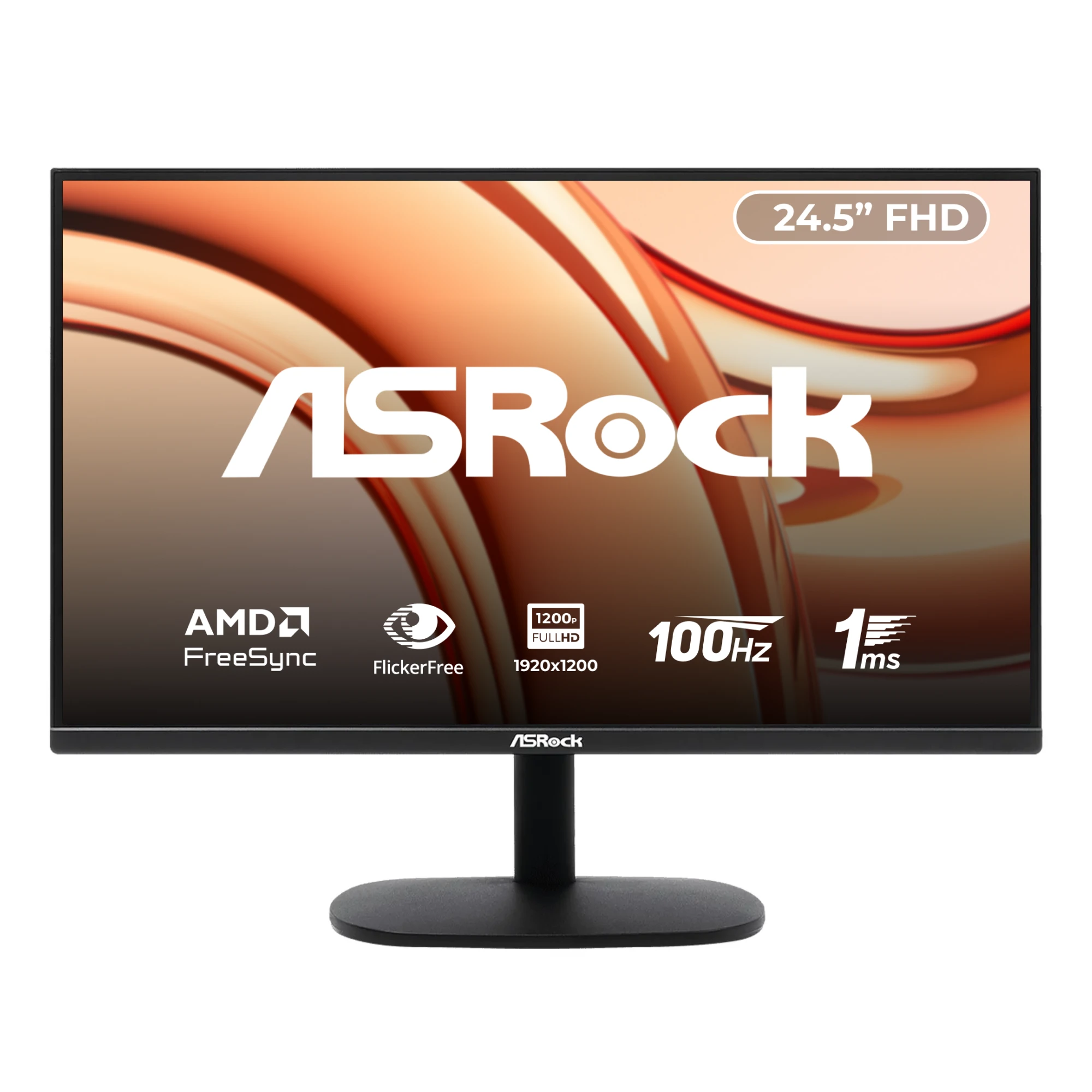 Купить Монитор 24.5" ASRock CL25FF HDMI VGA IPS 100Hz 1ms 1920х1080 (CL25FF) - фото 1