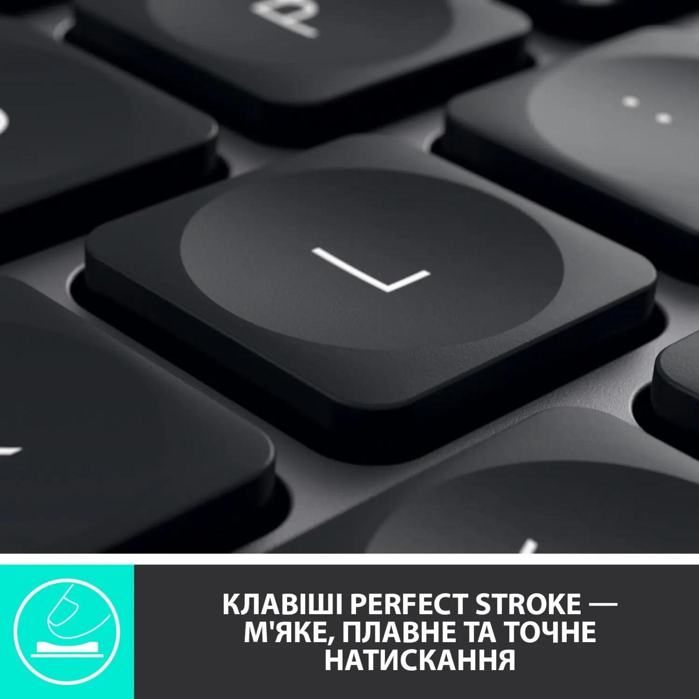 Купити Клавіатура Logitech MX Keys Wireless Illuminated Graphite (920-009417) - фото 2