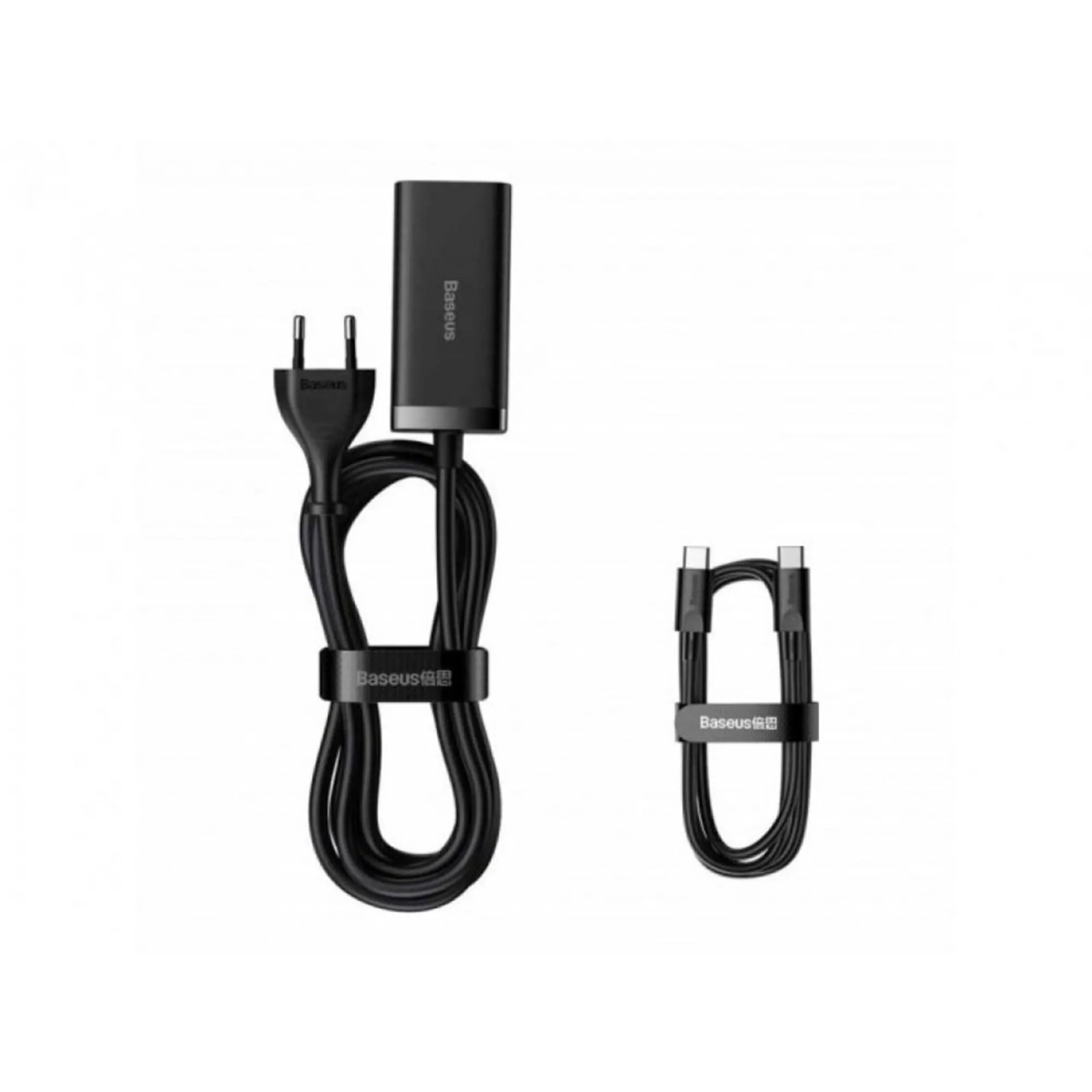 Купити Зарядний пристрій Baseus GaN3 Pro Desktop Fast Charger 2U/2C 100W EU Black - фото 7