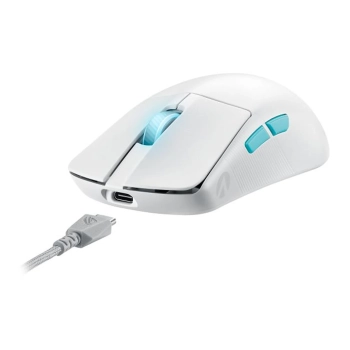 Купить Мышь ASUS ROG Harpe Ace Aim Lab Edition Bluetooth/Wireless White (90MP02W0-BMUA10) - фото 1