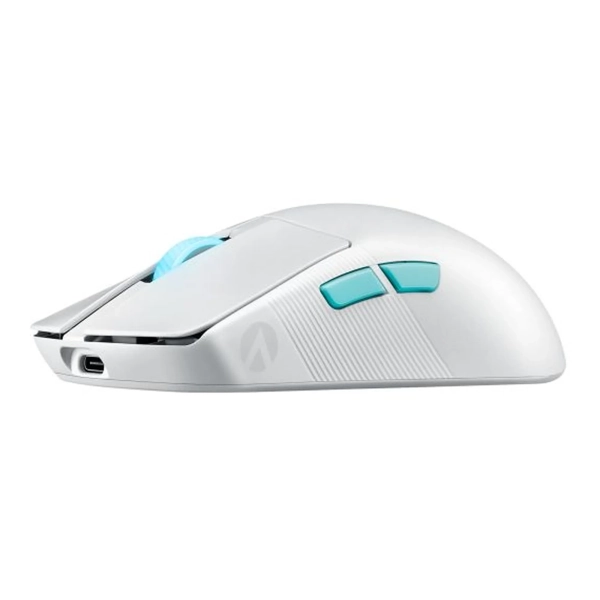 Купити Мишка ASUS ROG Harpe Ace Aim Lab Edition Bluetooth/Wireless White (90MP02W0-BMUA10) - фото 4