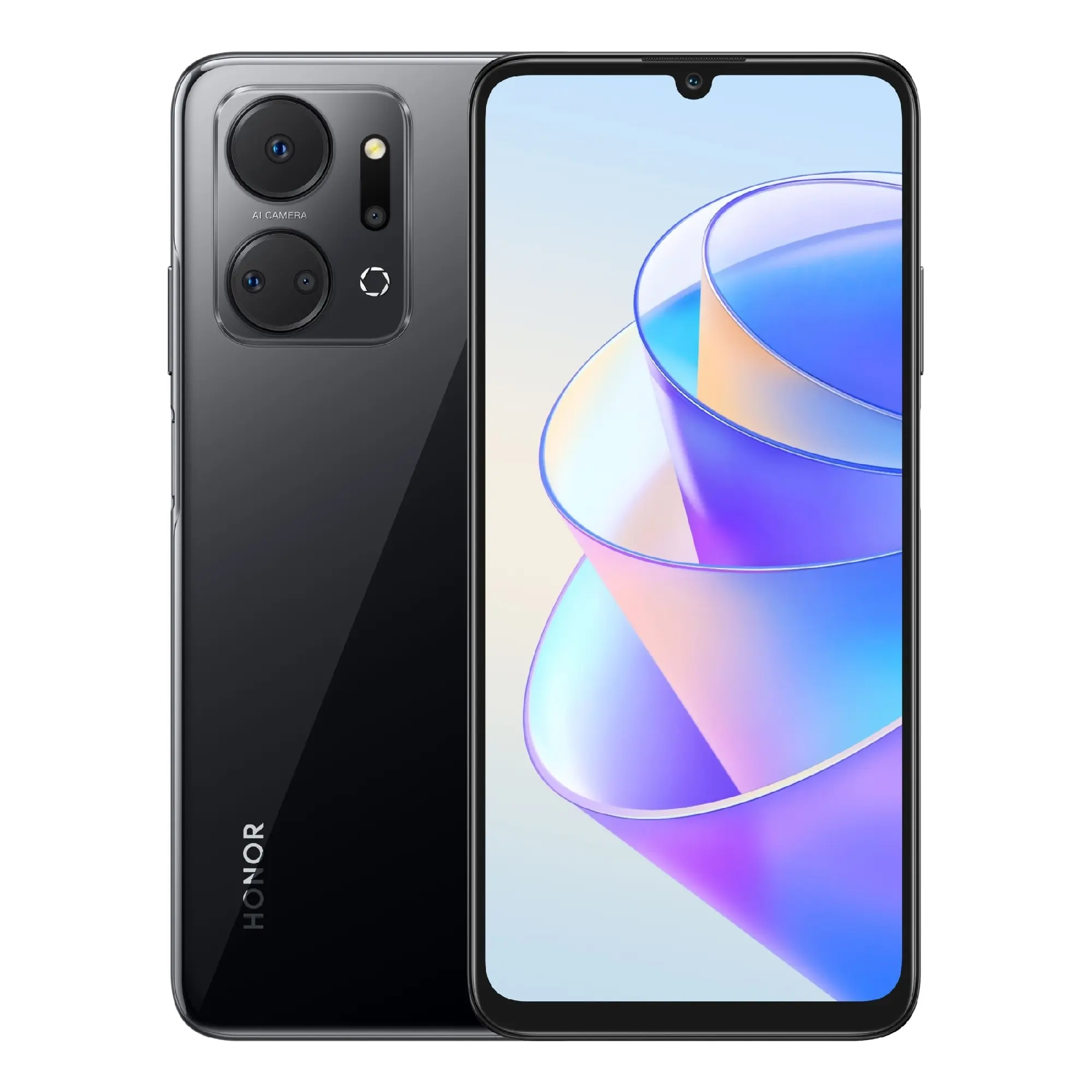 Купить Смартфон Honor X7a 4/128 GB Midnight Black (997012) - фото 1