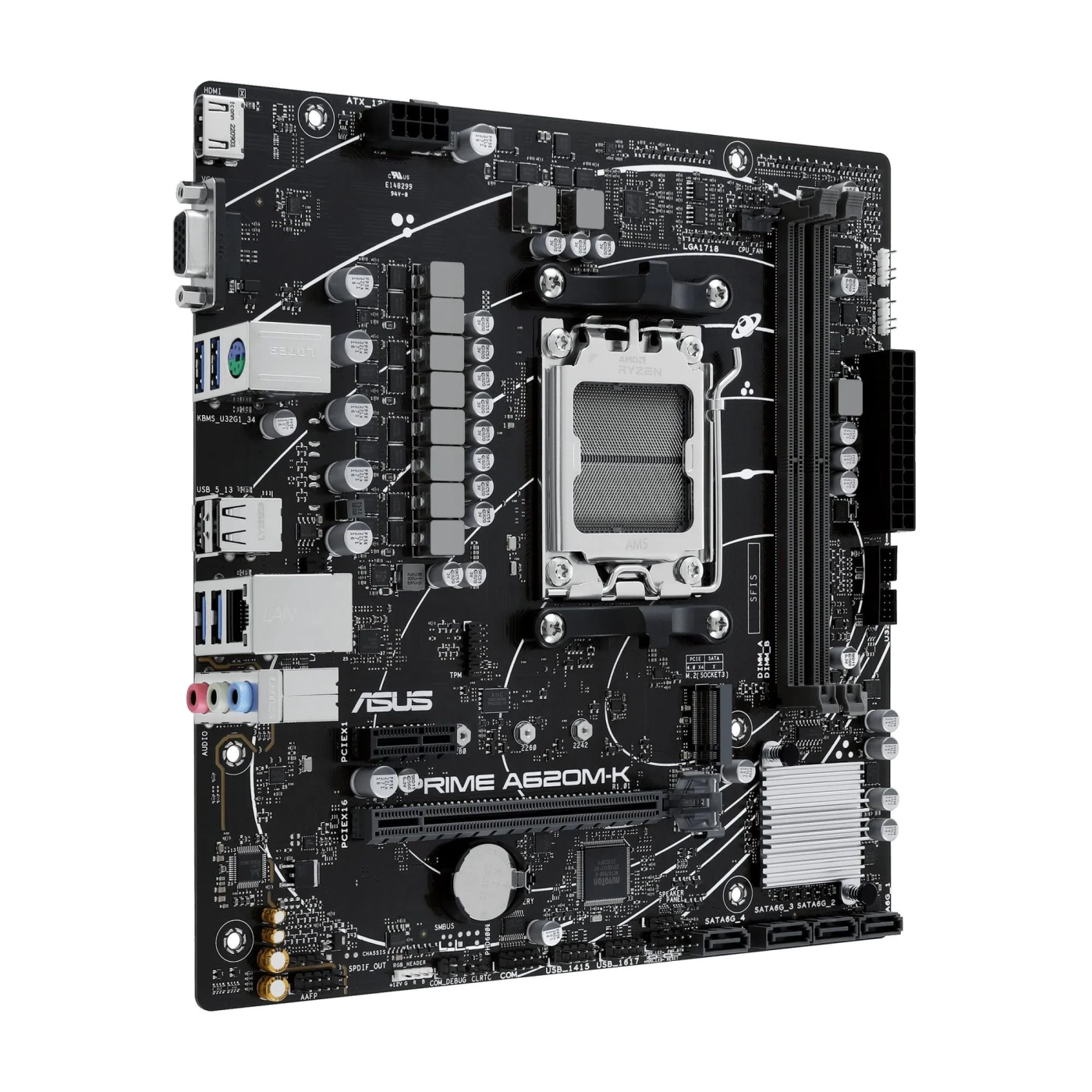 Купити Материнськa плата ASUS PRIME A620M-K - фото 1