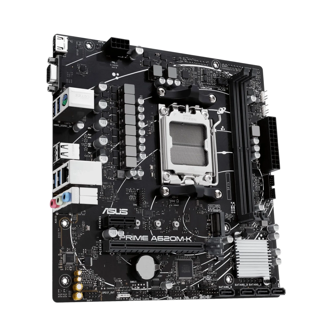 Купити Материнськa плата ASUS PRIME A620M-K - фото 2