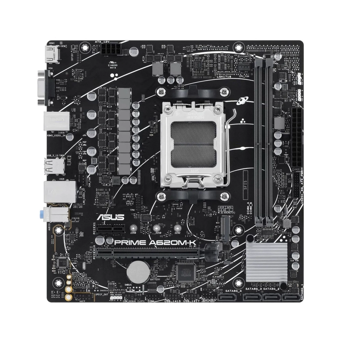 Купити Материнськa плата ASUS PRIME A620M-K - фото 3
