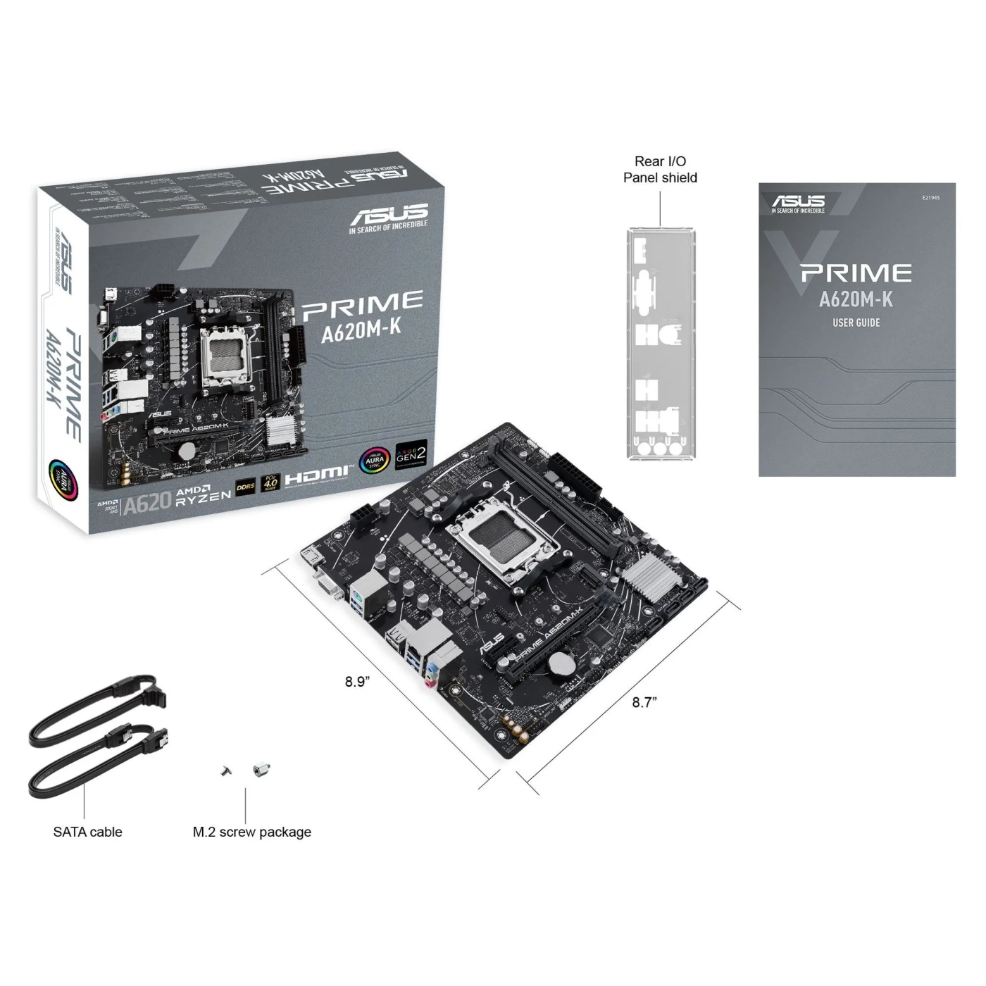 Купити Материнськa плата ASUS PRIME A620M-K - фото 7