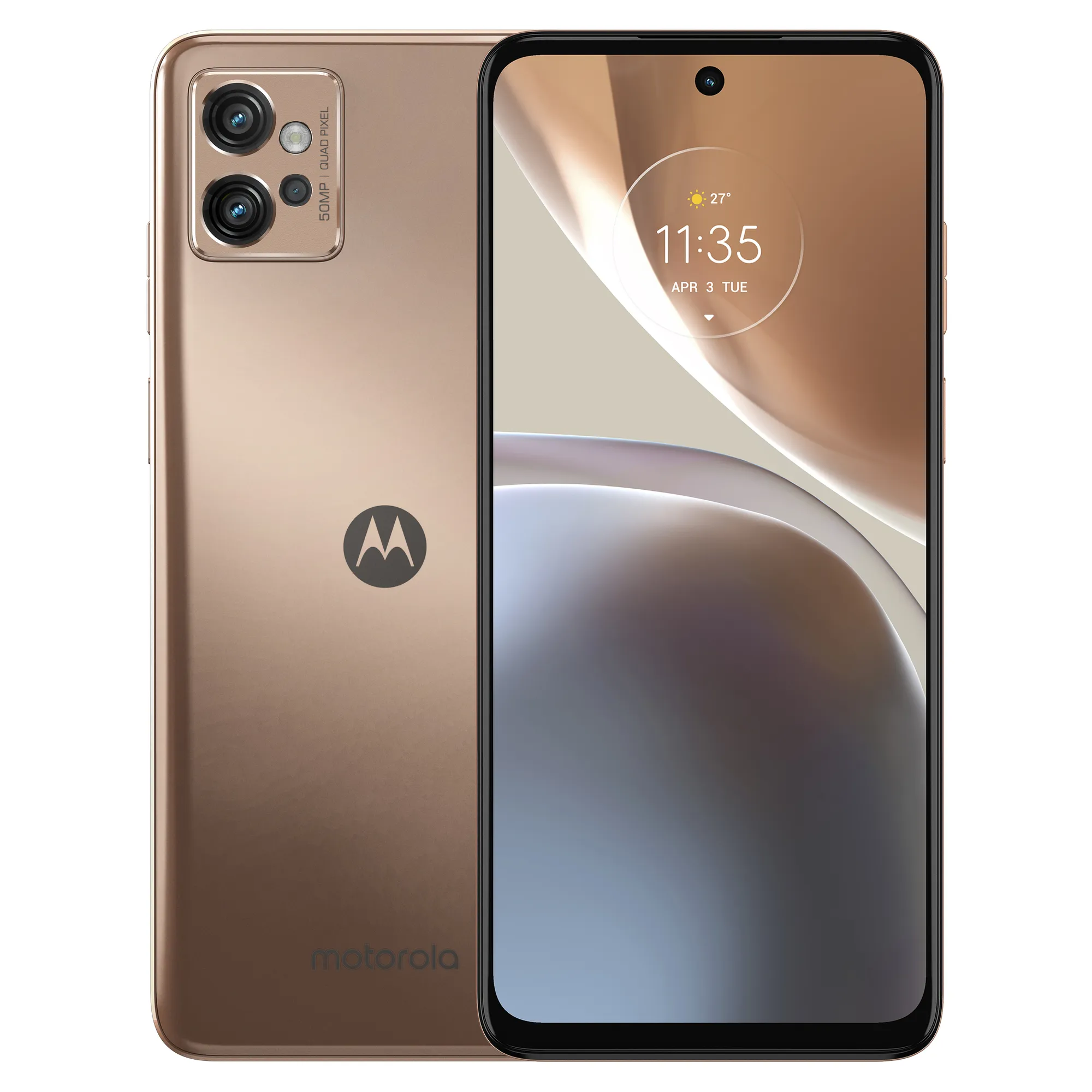 Купити Смартфон Motorola G32 8/256GB Rose Gold (PAUU0051RS) - фото 1