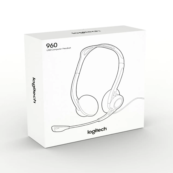 Купить Наушники Logitech PC-960 USB (981-000100) - фото 9