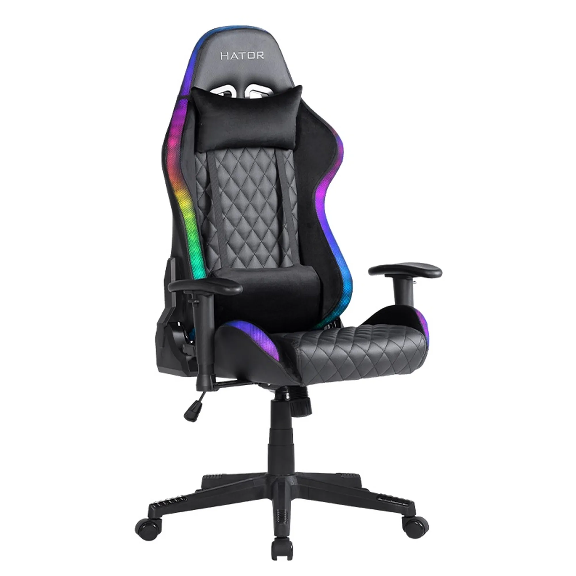 Купить Кресло для геймеров HATOR Darkside RGB Black (HTC-918) - фото 2