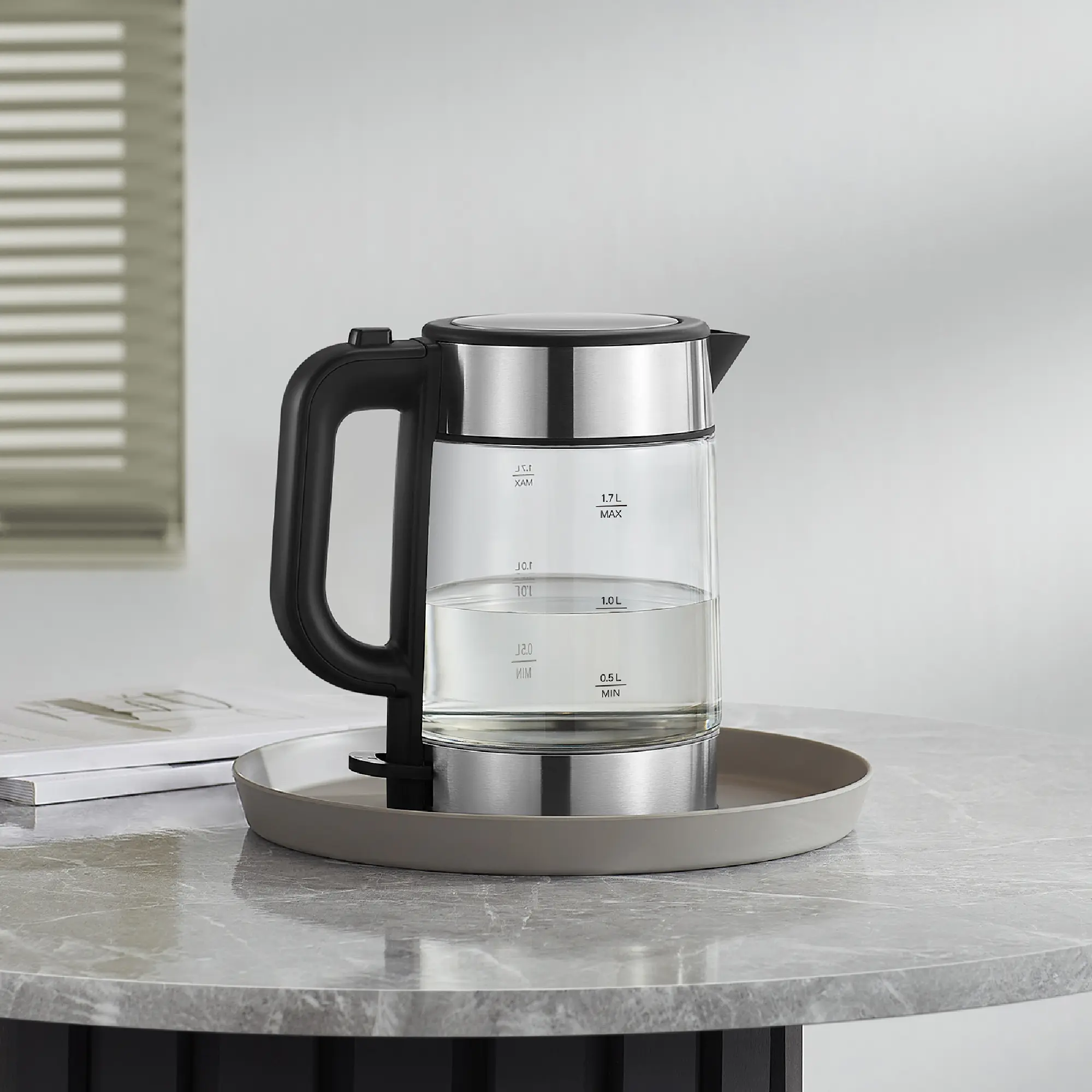 Купить Электрочайник Xiaomi Electric Glass Kettle (994151) - фото 8