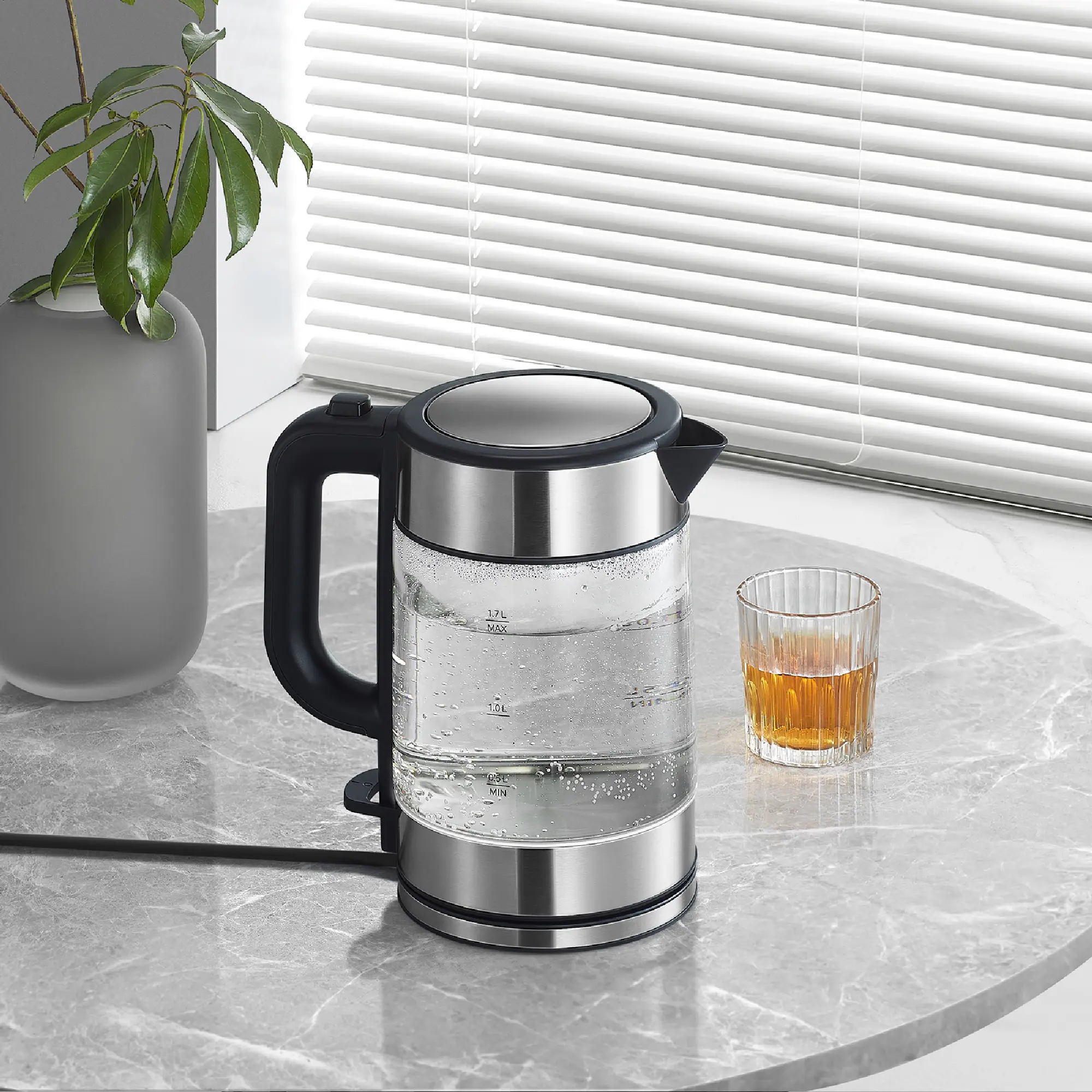 Купить Электрочайник Xiaomi Electric Glass Kettle (994151) - фото 9