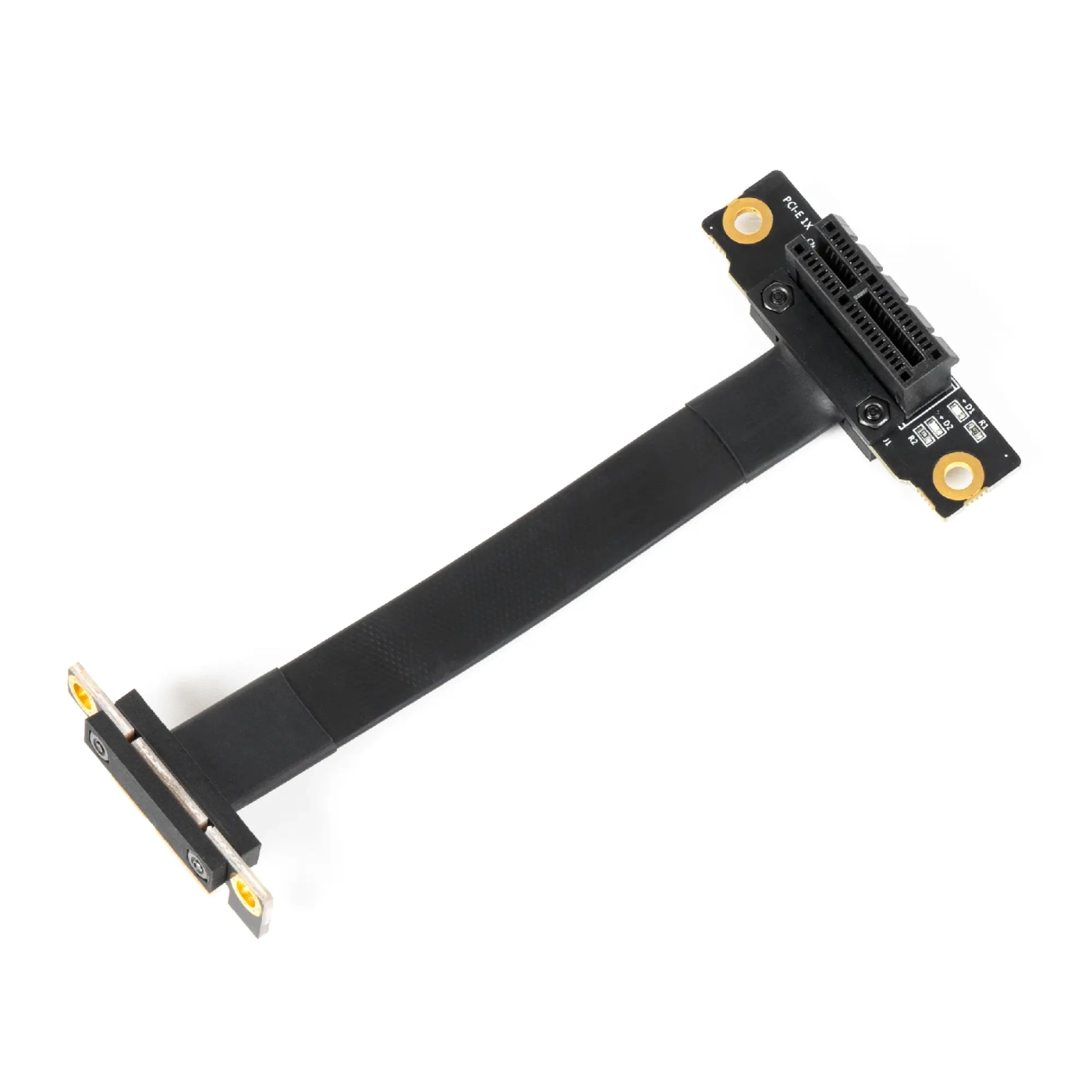 Купити Райзер PCI-E 1x to 1x ribon 10cm 90degree (CE90) PCI-E1x to1x_90 - фото 1